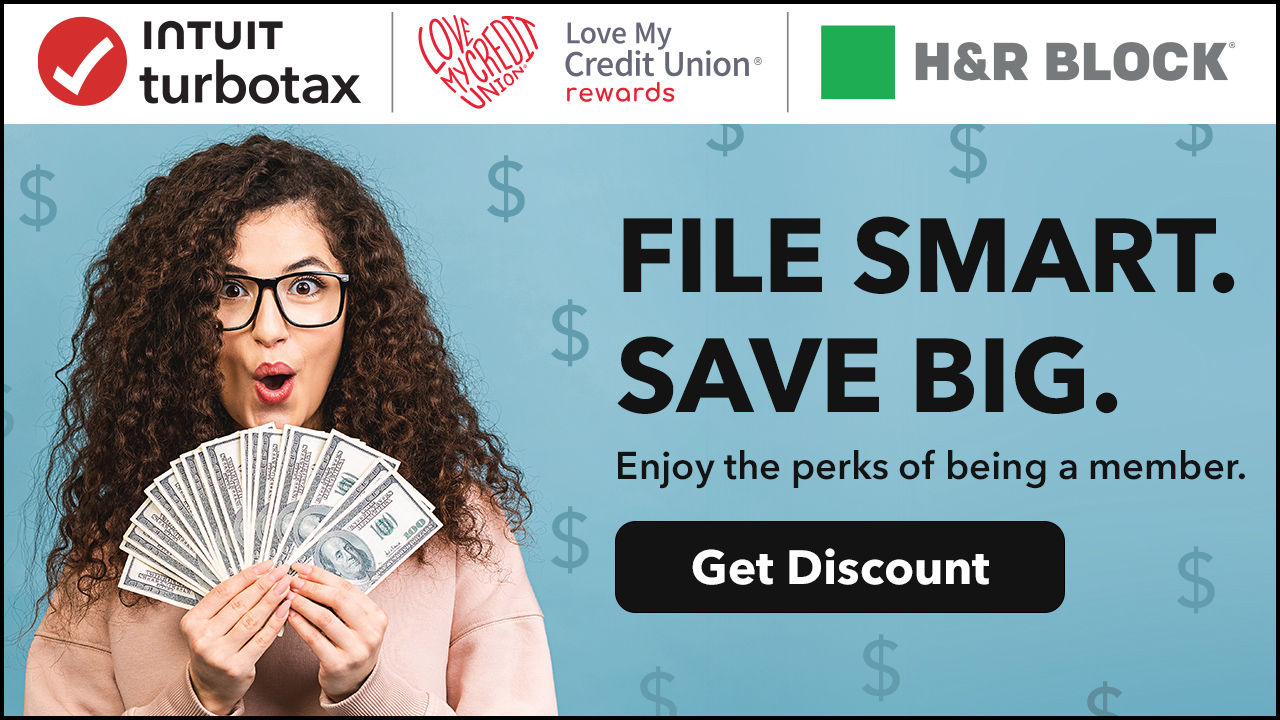 Member Perk. File with Turbotax or H&R Block by April 15 and save big